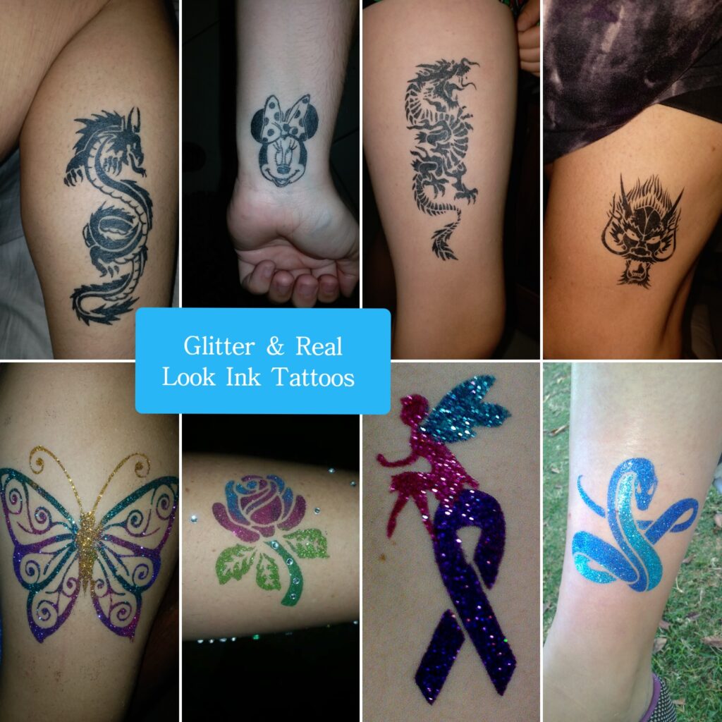 Glitter Tattoos